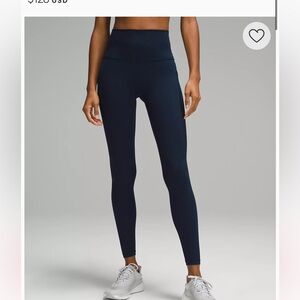 Lululemon Women’s Navy Leggings Size 4